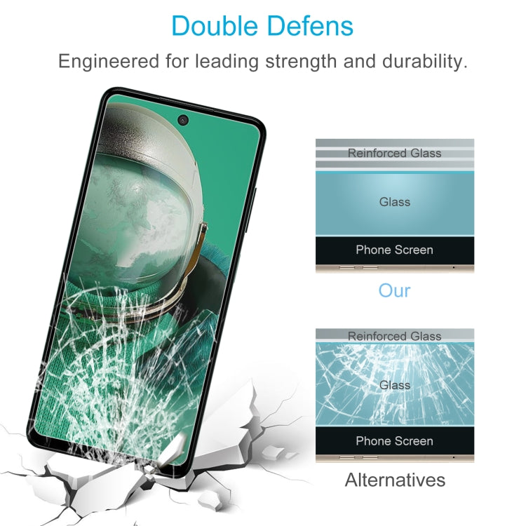 For HMD Pulse Pro 50pcs 0.26mm 9H 2.5D Tempered Glass Film