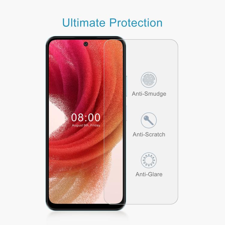 For HMD Luma 4G 50pcs 0.26mm 9H 2.5D Tempered Glass Film