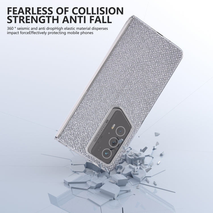 For Honor Magic V2 RSR Porsche Design ABEEL Transparent Frame Diamond Series Phone Case