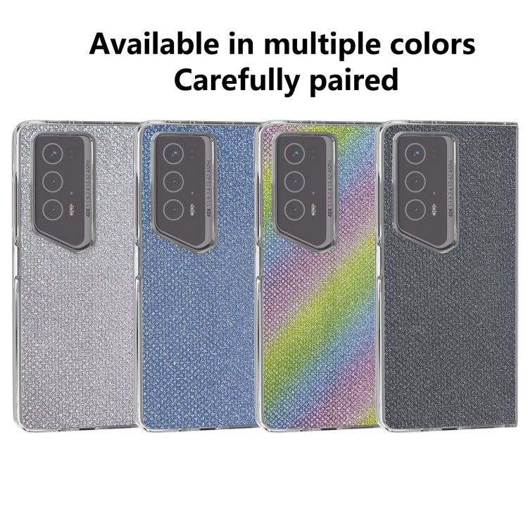 For Honor Magic V2 RSR Porsche Design ABEEL Transparent Frame Diamond Series Phone Case