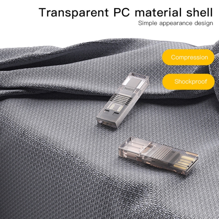 Yesido GS21 USB 3.0 to USB-C / Type-C + TF Card 2 in 1 OTG Card Reader Adapter - Gold