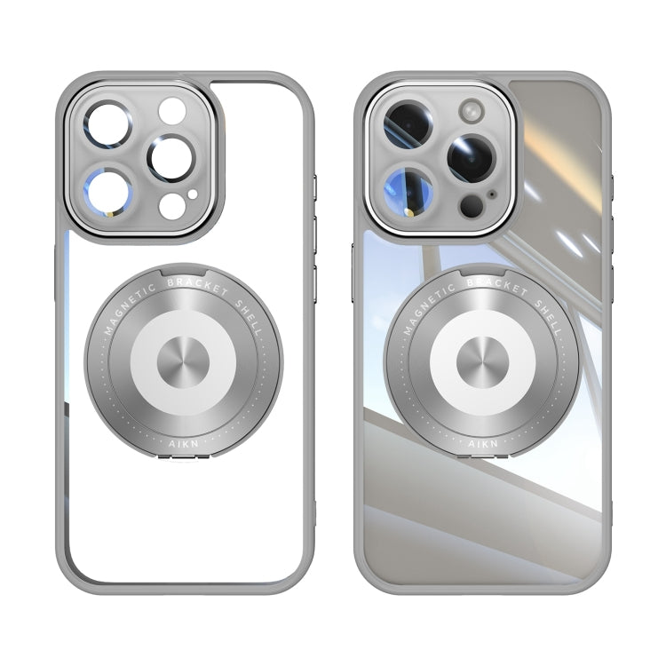 For iPhone 14 Pro Max 360 Holder Magsafe Acrylic Hybrid TPU Phone Case