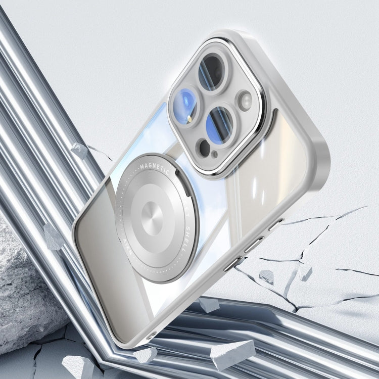 For iPhone 14 Pro Max 360 Holder Magsafe Acrylic Hybrid TPU Phone Case