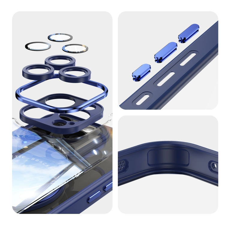 For iPhone 13 Pro Max 360 Holder Magsafe Acrylic Hybrid TPU Phone Case
