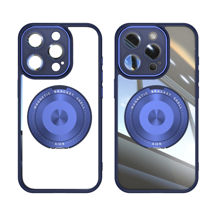 For iPhone 13 Pro 360 Holder Magsafe Acrylic Hybrid TPU Phone Case