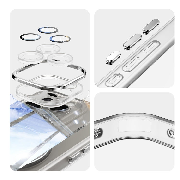 For iPhone 12 Pro 360 Holder Magsafe Acrylic Hybrid TPU Phone Case