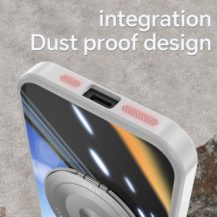 For iPhone 12 Pro Max 360 Holder Magsafe Acrylic Hybrid TPU Phone Case