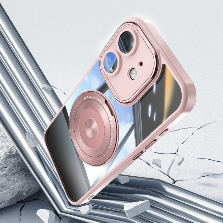 For iPhone 12 360 Holder Magsafe Acrylic Hybrid TPU Phone Case