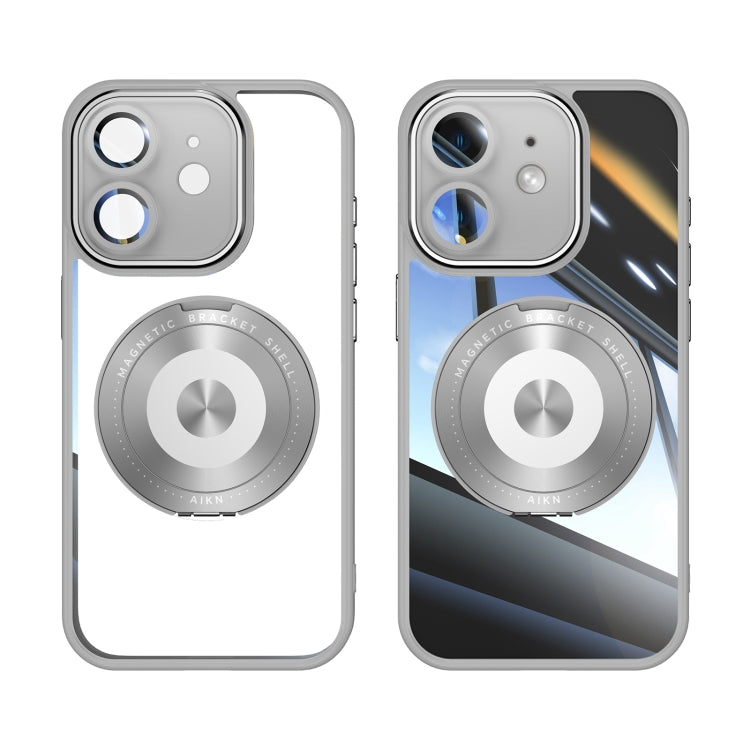 For iPhone 12 360 Holder Magsafe Acrylic Hybrid TPU Phone Case