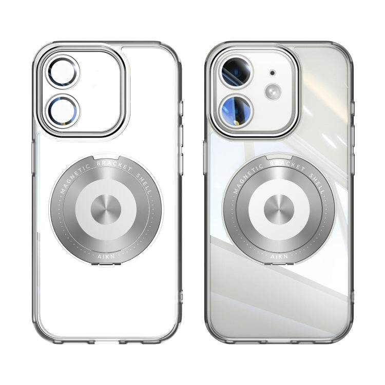 For iPhone 12 360 Holder Magsafe Acrylic Hybrid TPU Phone Case
