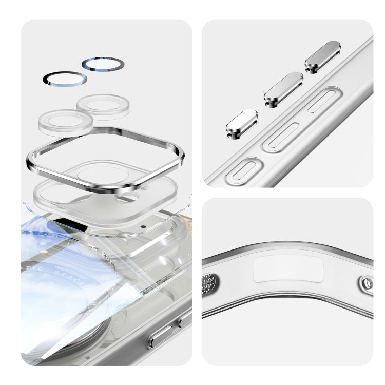 For iPhone 12 360 Holder Magsafe Acrylic Hybrid TPU Phone Case