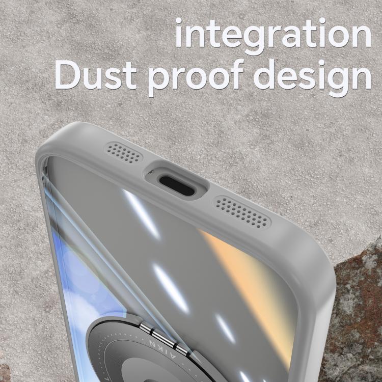 For iPhone 17e / 16e 360 Holder Magsafe Acrylic Hybrid TPU Phone Case