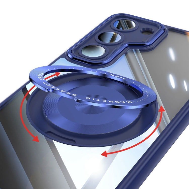 For Samsung Galaxy S23+ 5G 360 Holder MagSafe Acrylic Hybrid TPU Phone Case