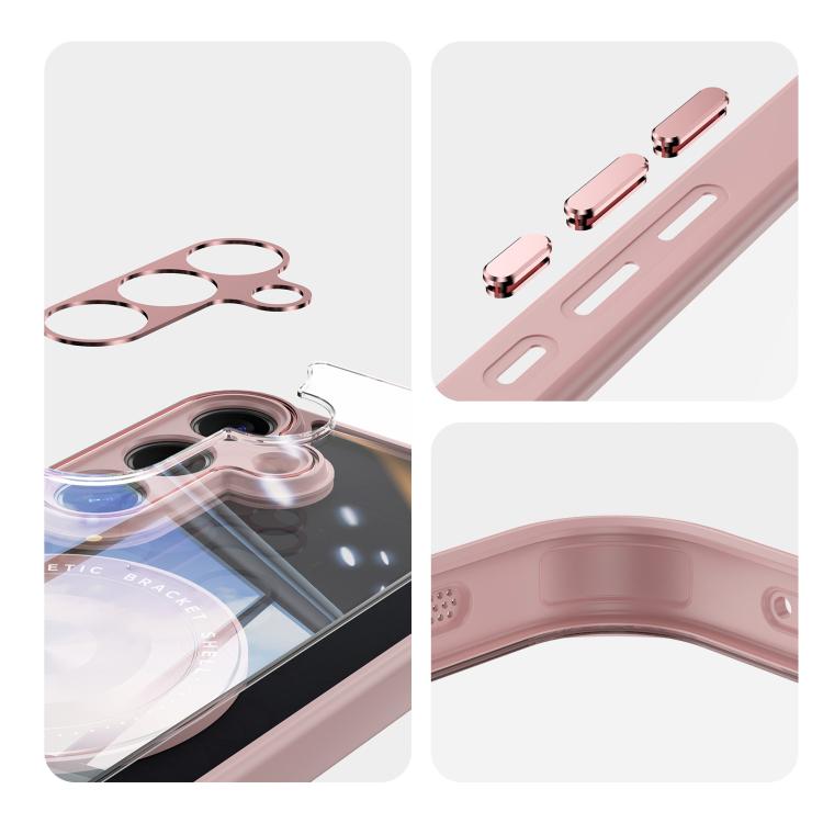 For Samsung Galaxy S26 5G 360 Holder MagSafe Acrylic Hybrid TPU Phone Case