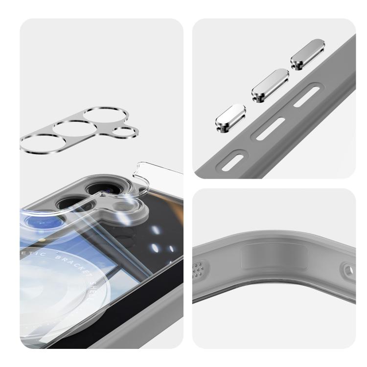 For Samsung Galaxy S26 5G 360 Holder MagSafe Acrylic Hybrid TPU Phone Case