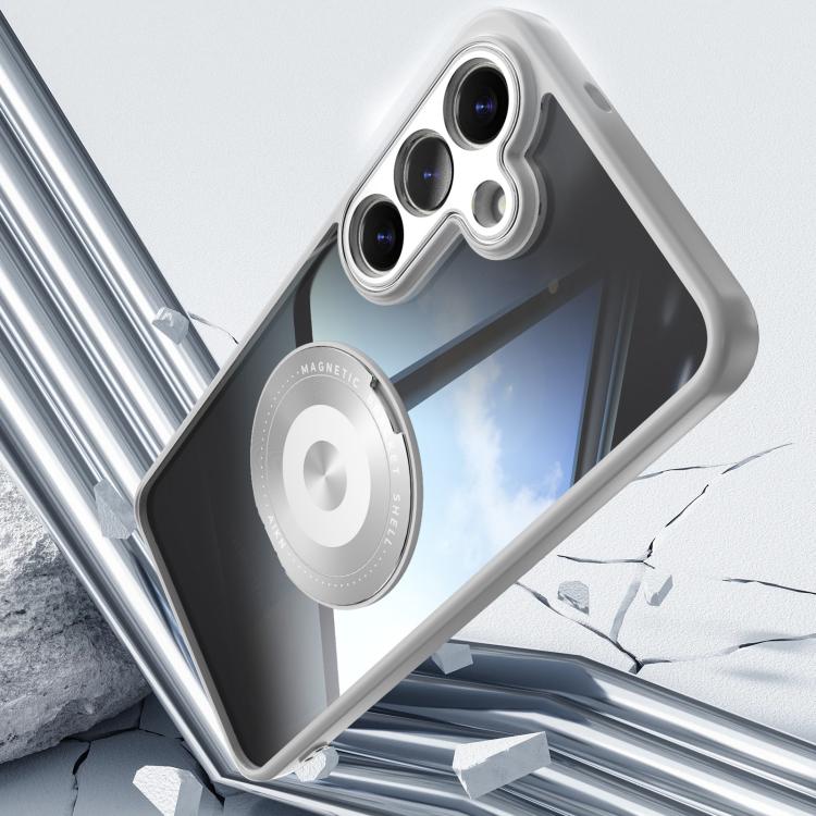 For Samsung Galaxy S26 5G 360 Holder MagSafe Acrylic Hybrid TPU Phone Case