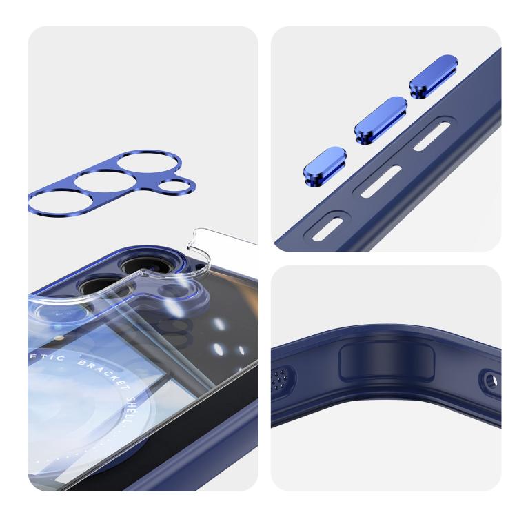 For Samsung Galaxy S26 5G 360 Holder MagSafe Acrylic Hybrid TPU Phone Case