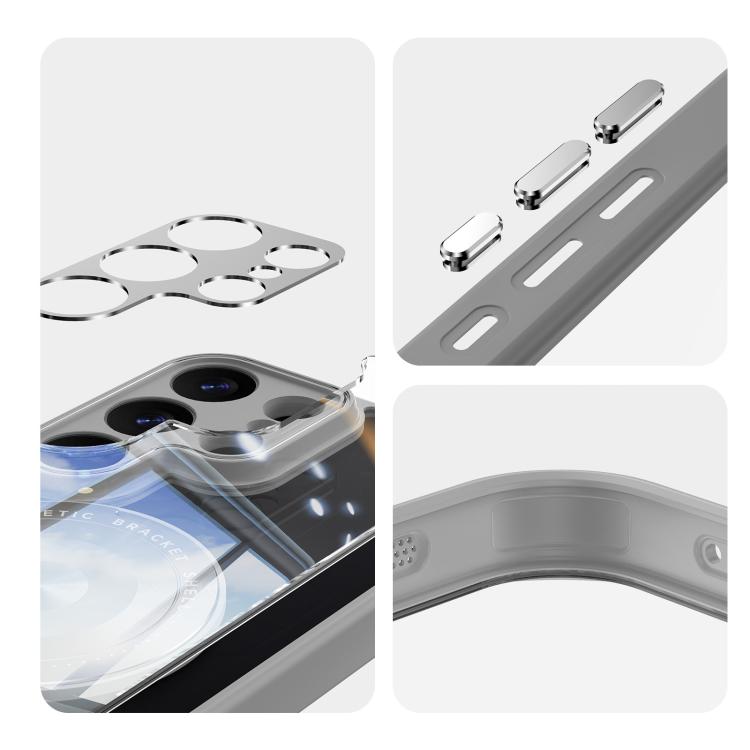 For Samsung Galaxy S26 Ultra 5G 360 Holder MagSafe Acrylic Hybrid TPU Phone Case