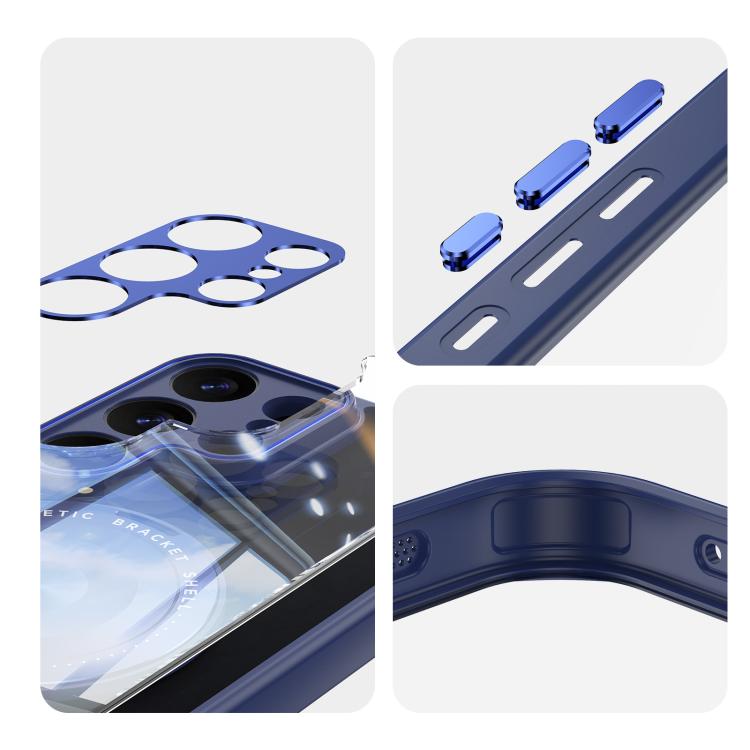 For Samsung Galaxy S26 Ultra 5G 360 Holder MagSafe Acrylic Hybrid TPU Phone Case