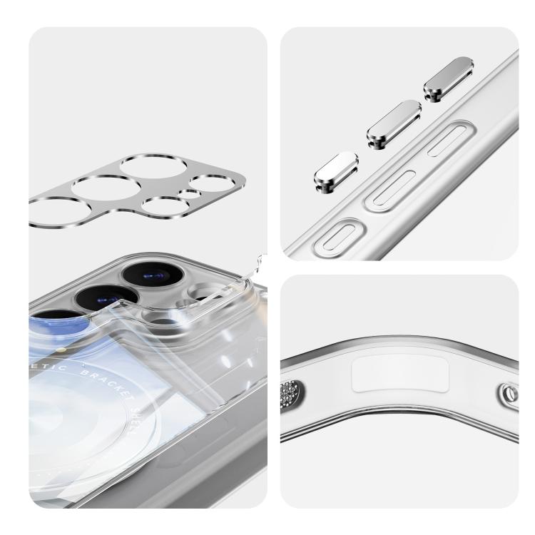 For Samsung Galaxy S26 Ultra 5G 360 Holder MagSafe Acrylic Hybrid TPU Phone Case