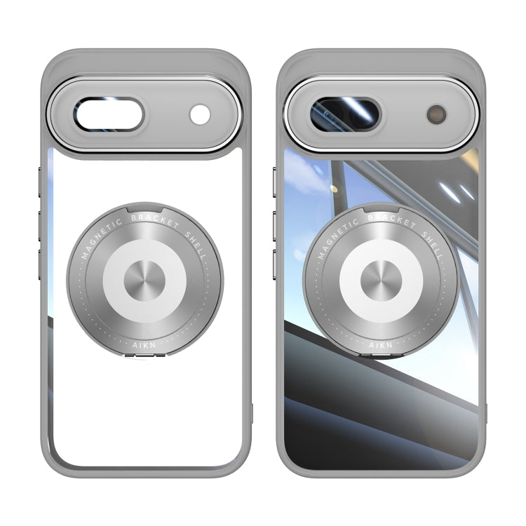 For Google Pixel 8a 360 Holder Magsafe Acrylic Hybrid TPU Phone Case