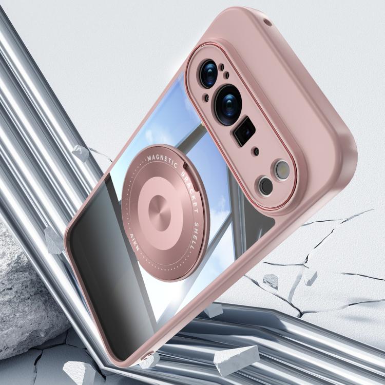 For Google Pixel 10 Pro XL 360 Holder Magsafe Acrylic Hybrid TPU Phone Case