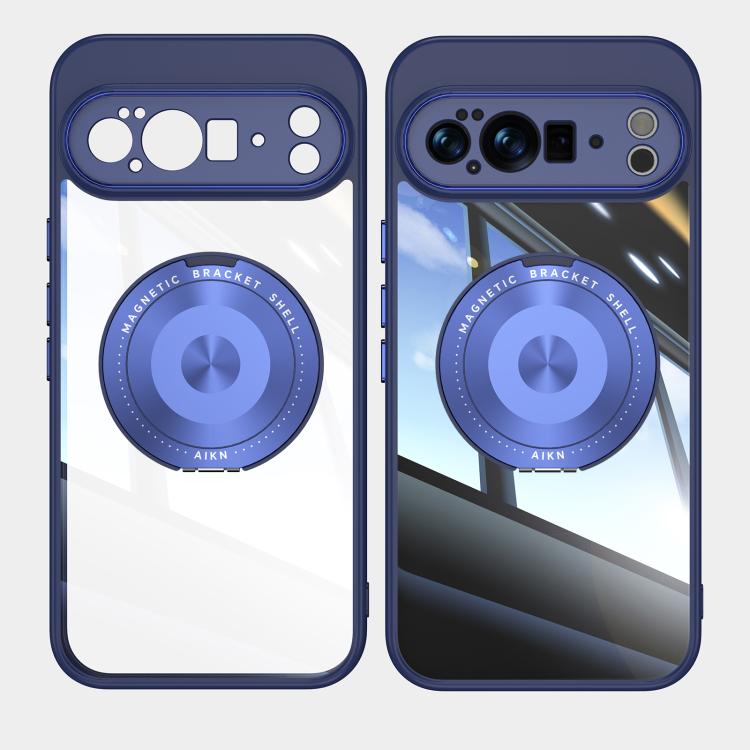 For Google Pixel 10 Pro XL 360 Holder Magsafe Acrylic Hybrid TPU Phone Case