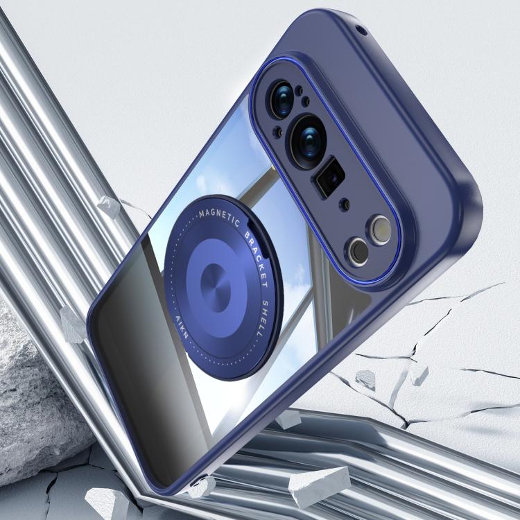 For Google Pixel 10 Pro XL 360 Holder Magsafe Acrylic Hybrid TPU Phone Case