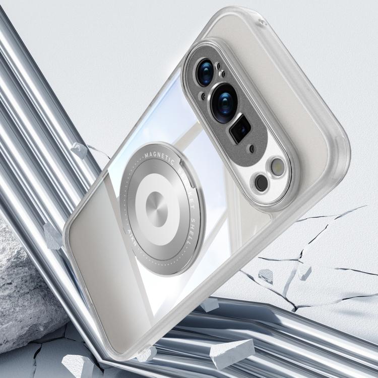 For Google Pixel 10 Pro XL 360 Holder Magsafe Acrylic Hybrid TPU Phone Case