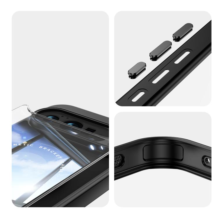For Google Pixel 10 / 10 Pro 360 Holder Magsafe Acrylic Hybrid TPU Phone Case
