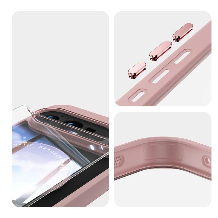 For Google Pixel 10 / 10 Pro 360 Holder Magsafe Acrylic Hybrid TPU Phone Case