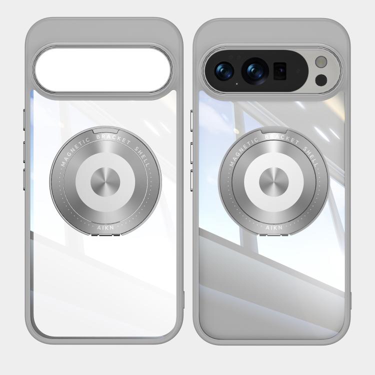 For Google Pixel 10 / 10 Pro 360 Holder Magsafe Acrylic Hybrid TPU Phone Case