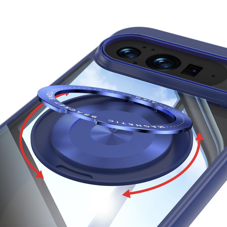 For Google Pixel 10 / 10 Pro 360 Holder Magsafe Acrylic Hybrid TPU Phone Case