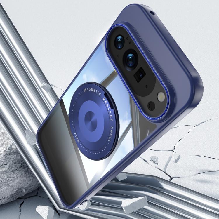 For Google Pixel 10 / 10 Pro 360 Holder Magsafe Acrylic Hybrid TPU Phone Case