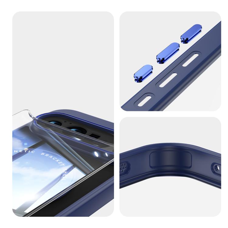 For Google Pixel 10 / 10 Pro 360 Holder Magsafe Acrylic Hybrid TPU Phone Case