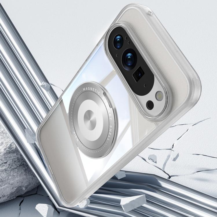 For Google Pixel 10 / 10 Pro 360 Holder Magsafe Acrylic Hybrid TPU Phone Case