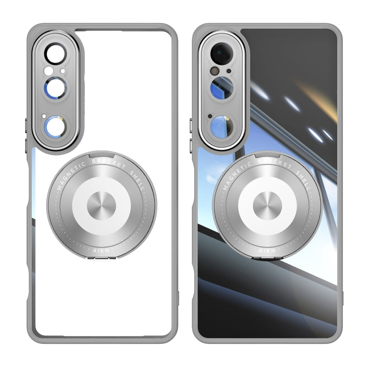 For Sony Xperia 1 VI 360 Holder Magsafe Acrylic Hybrid TPU Phone Case