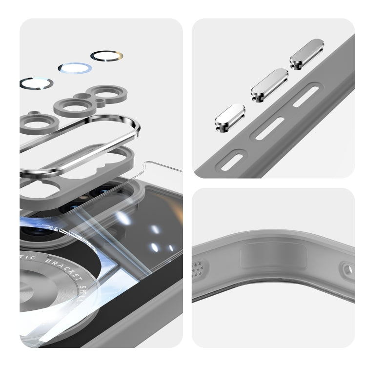 For Sony Xperia 1 VI 360 Holder Magsafe Acrylic Hybrid TPU Phone Case