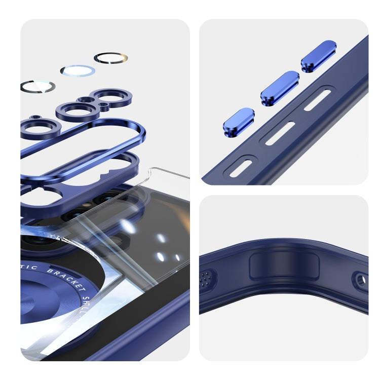 For Sony Xperia 1 VI 360 Holder Magsafe Acrylic Hybrid TPU Phone Case