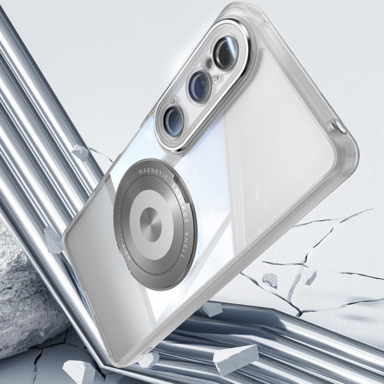 For Sony Xperia 1 VI 360 Holder Magsafe Acrylic Hybrid TPU Phone Case