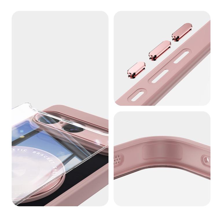 For Sony Xperia 10 VII 360 Holder Magsafe Acrylic Hybrid TPU Phone Case