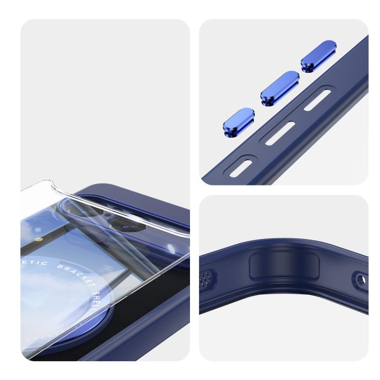 For Sony Xperia 10 VII 360 Holder Magsafe Acrylic Hybrid TPU Phone Case