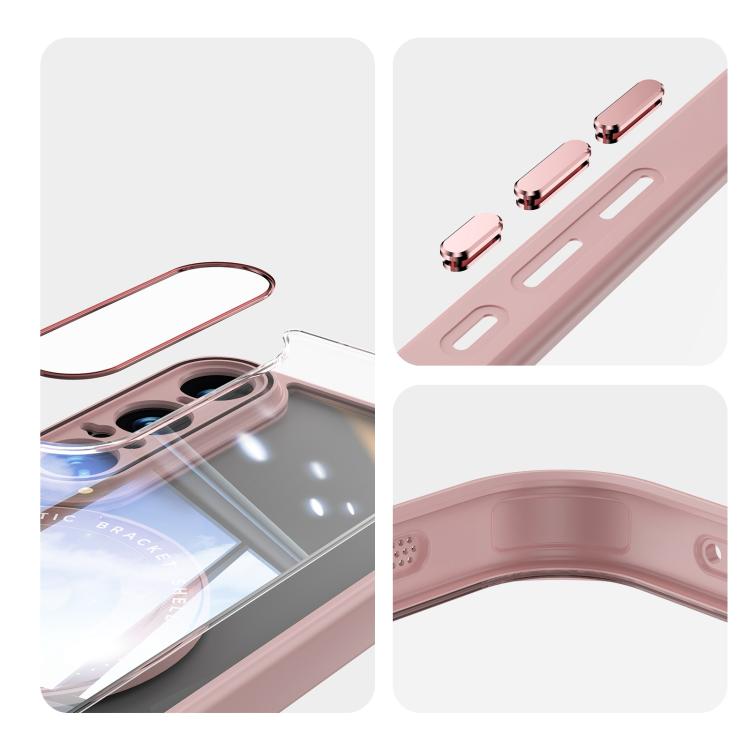 For Sony Xperia 1 VII 360 Holder Magsafe Acrylic Hybrid TPU Phone Case