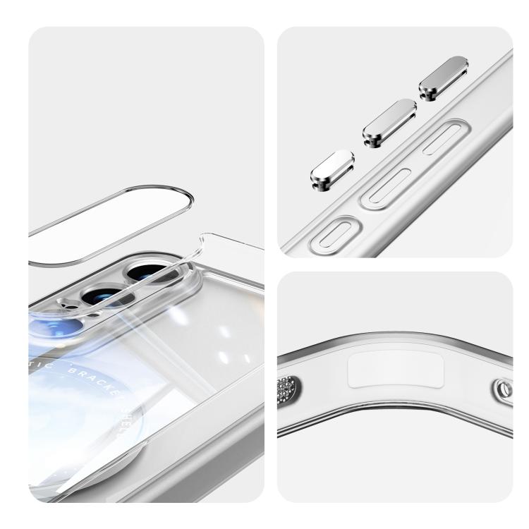 For Sony Xperia 1 VII 360 Holder Magsafe Acrylic Hybrid TPU Phone Case