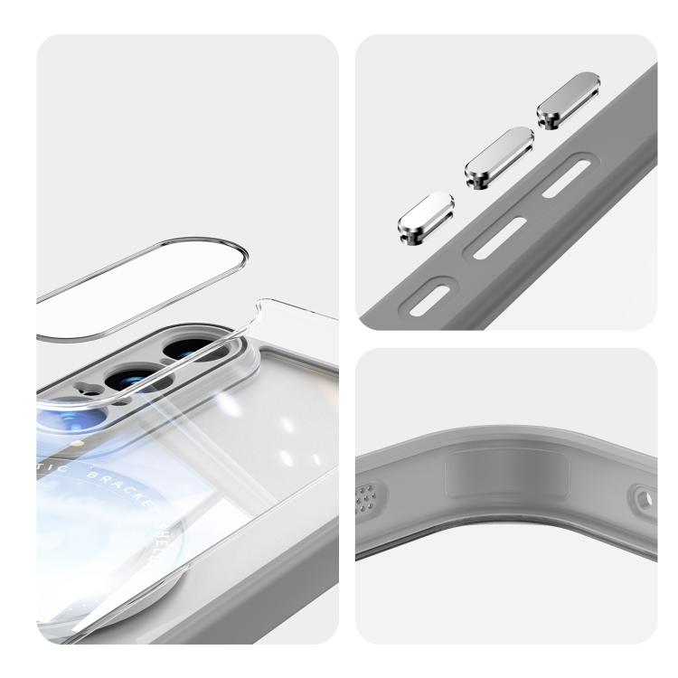 For Sony Xperia 1 VII 360 Holder Magsafe Acrylic Hybrid TPU Phone Case