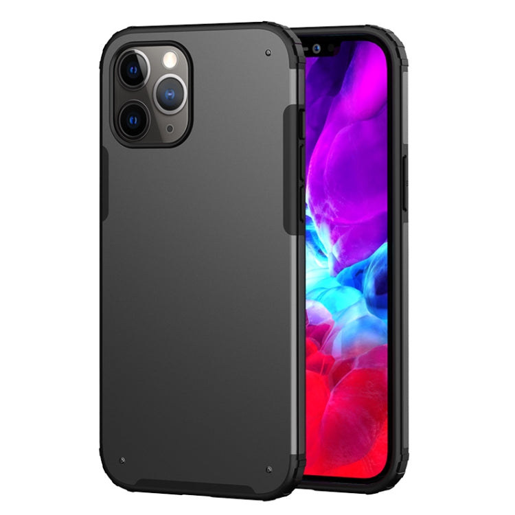 For iPhone 12 Pro Max Solid Color Four-corner Shockproof TPU + PC Protective Case