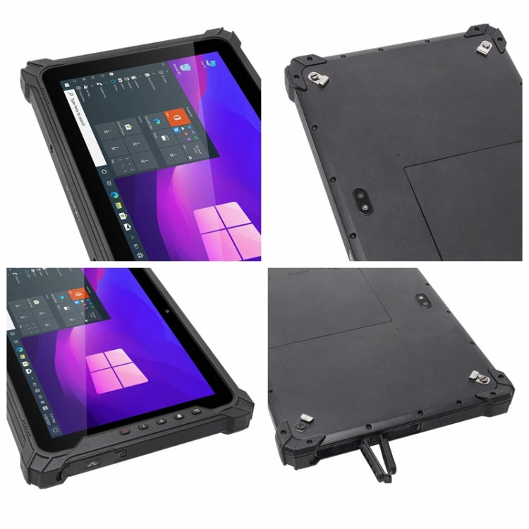 UNIWA WinPad W117 Rugged Tablet PC, 8GB+128GB, 10.1 inch Windows 11 Pro Intel Jasper Lake N5100 Quad Core, 4G Network - Black