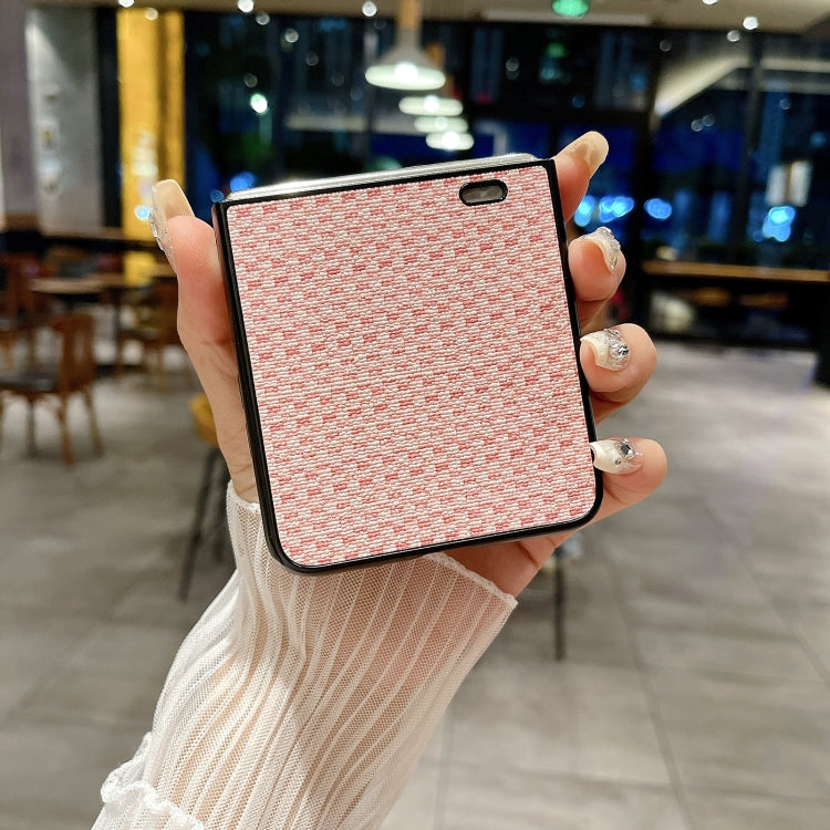 For Honor Magic V Flip Fantasy Weave Pattern Protective Phone Case