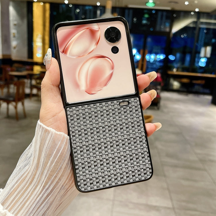For Honor Magic V Flip Fantasy Weave Pattern Protective Phone Case