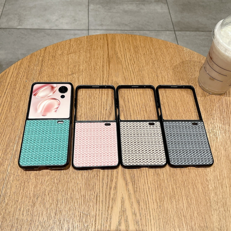 For Honor Magic V Flip Fantasy Weave Pattern Protective Phone Case